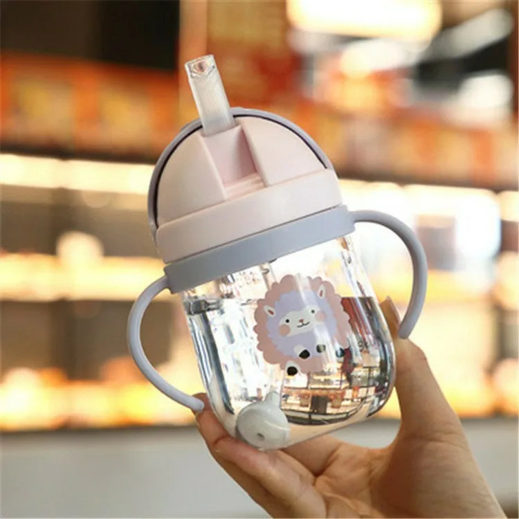 Vasito Entrenador con Popote 250ml – ¡Ideal para la transición a líquidos!