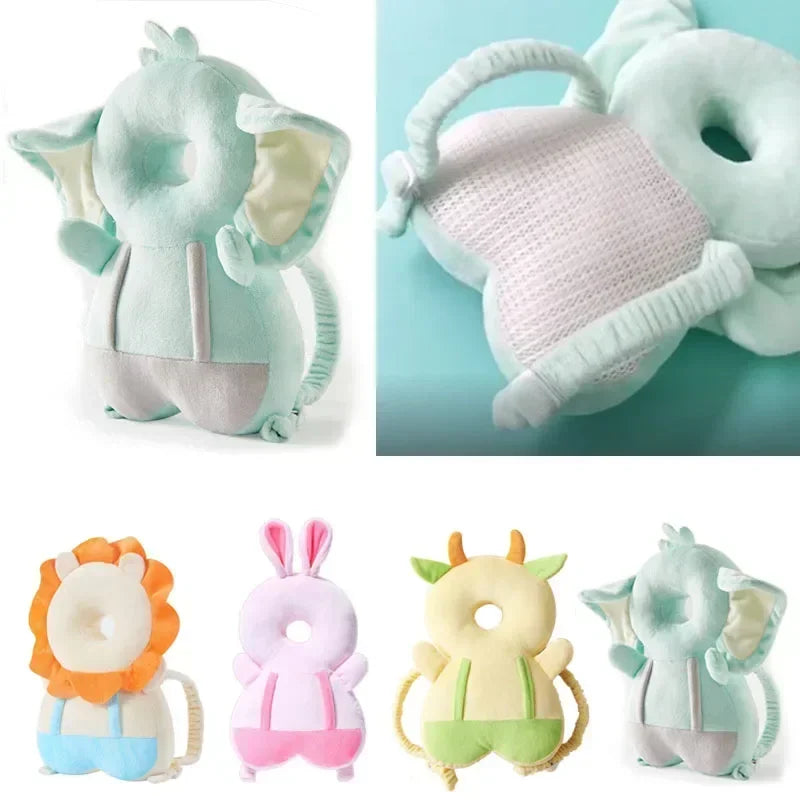 Protector de Cabeza para Bebé Anticaídas – Estilo Animalito (1 a 3 años)