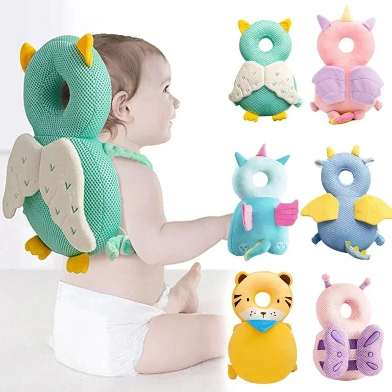 Protector de Cabeza para Bebé Anticaídas – Estilo Animalito (1 a 3 años)