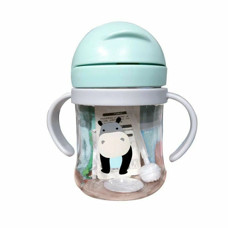 Vasito Entrenador con Popote 250ml – ¡Ideal para la transición a líquidos!