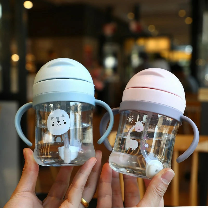 Vasito Entrenador con Popote 250ml – ¡Ideal para la transición a líquidos!