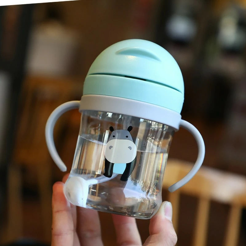 Vasito Entrenador con Popote 250ml – ¡Ideal para la transición a líquidos!