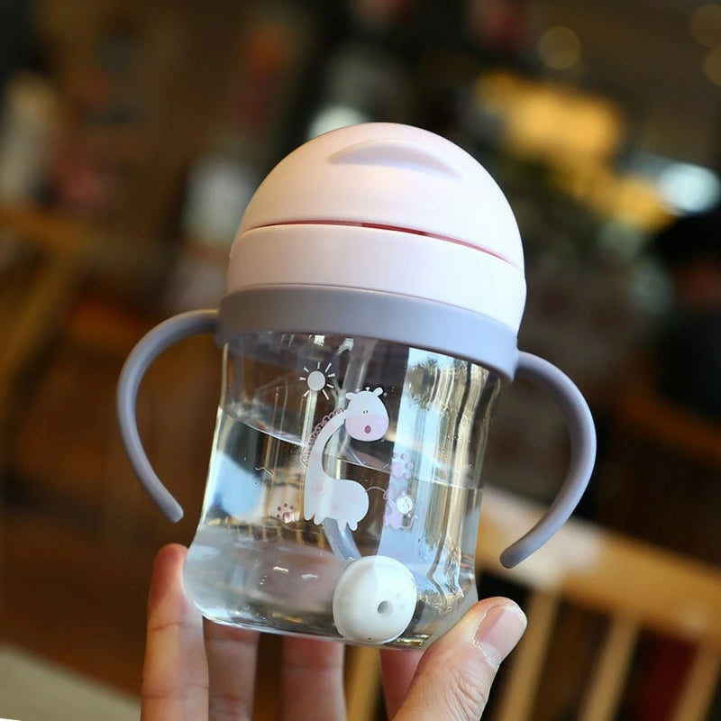 Vasito Entrenador con Popote 250ml – ¡Ideal para la transición a líquidos!
