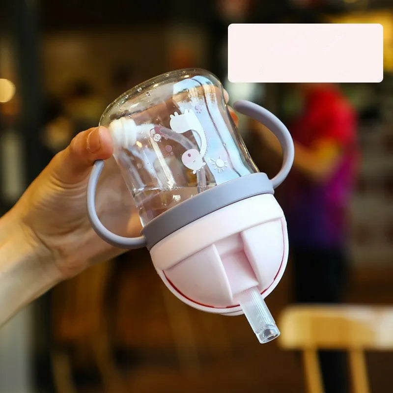 Vasito Entrenador con Popote 250ml – ¡Ideal para la transición a líquidos!