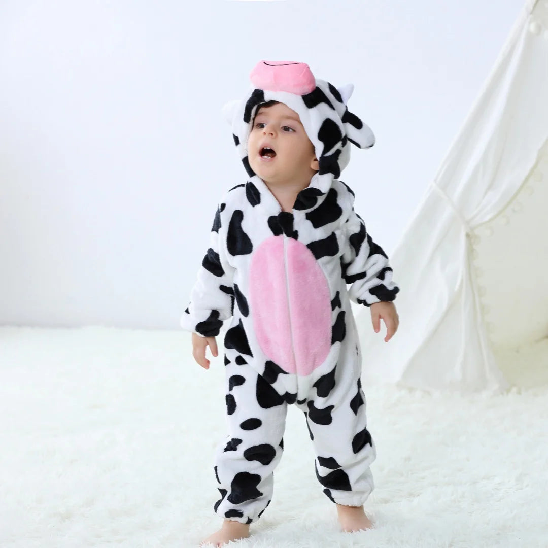 Mameluco Stitch para Bebé – Suave, Calientito y Adorable (0-3 años)