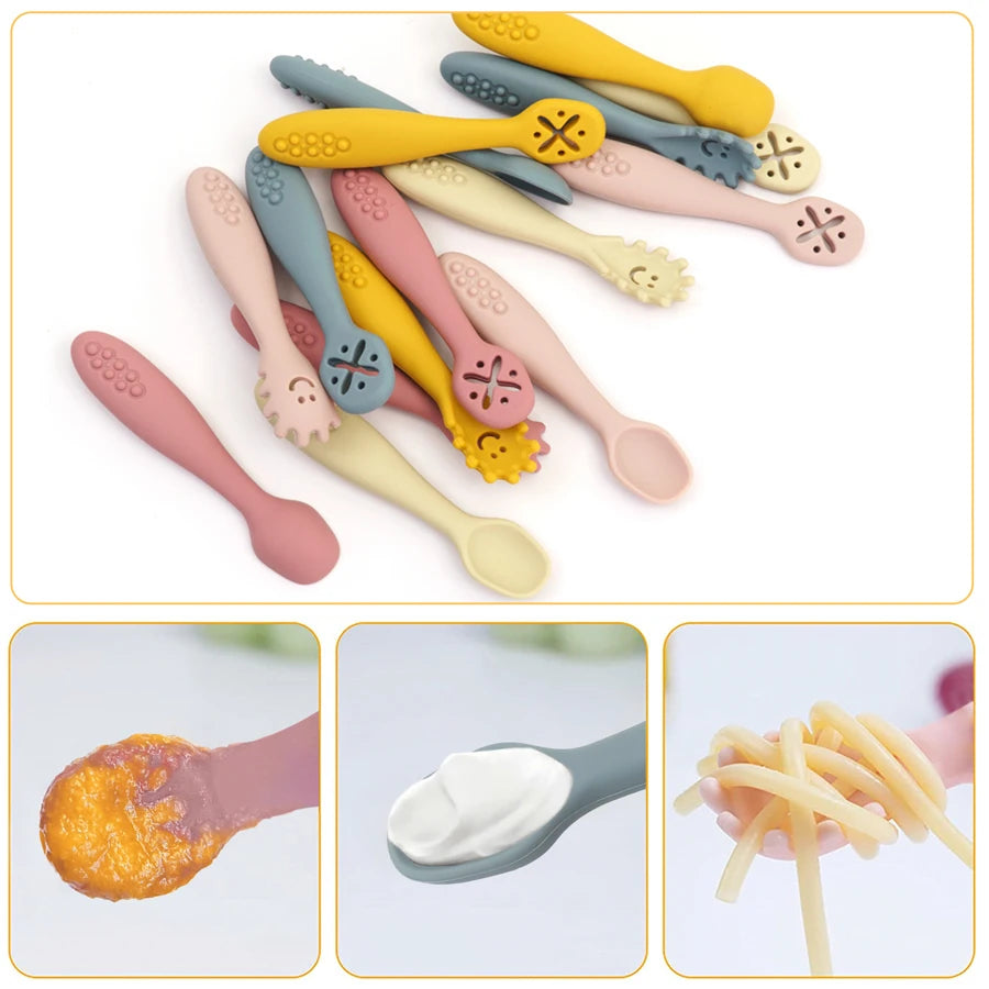 Set de 3 Cucharitas de Entrenamiento – Aprendizaje BLW