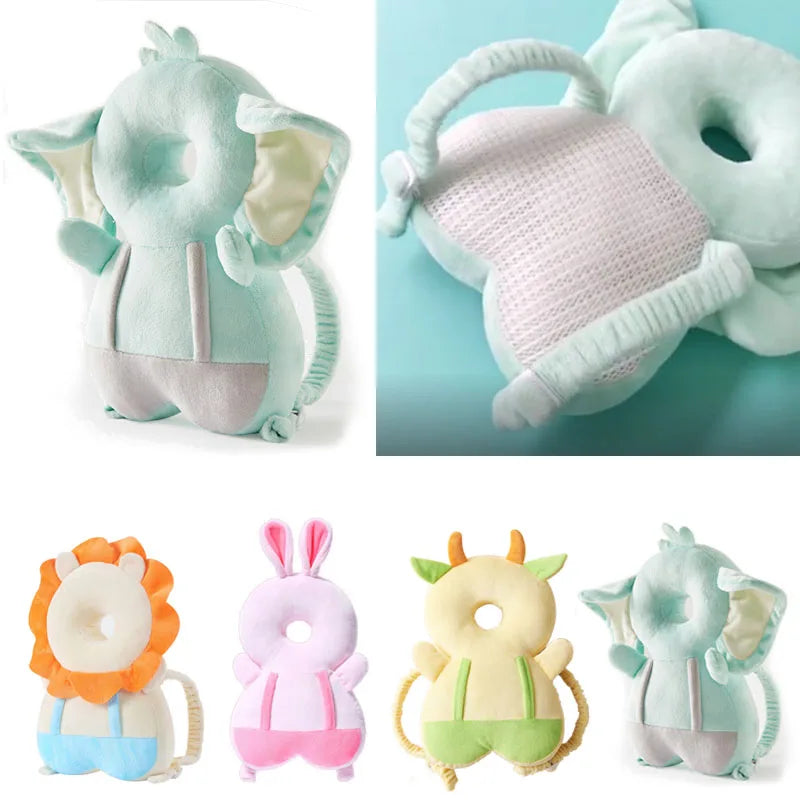 Protector de Cabeza para Bebé Anticaídas – Estilo Animalito (1 a 3 años)
