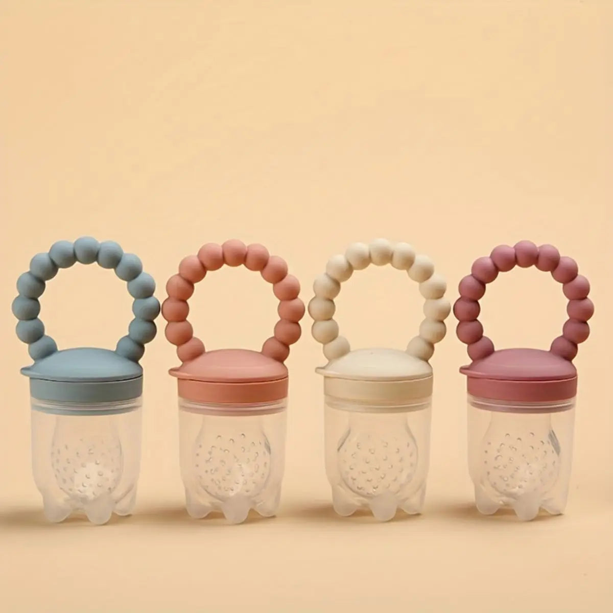 Chupones de Silicona para Alimentos BLW – Set de 3 unidades