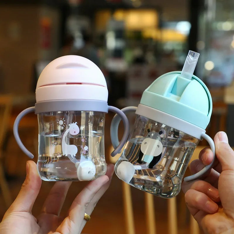 Vasito Entrenador con Popote 250ml – ¡Ideal para la transición a líquidos!