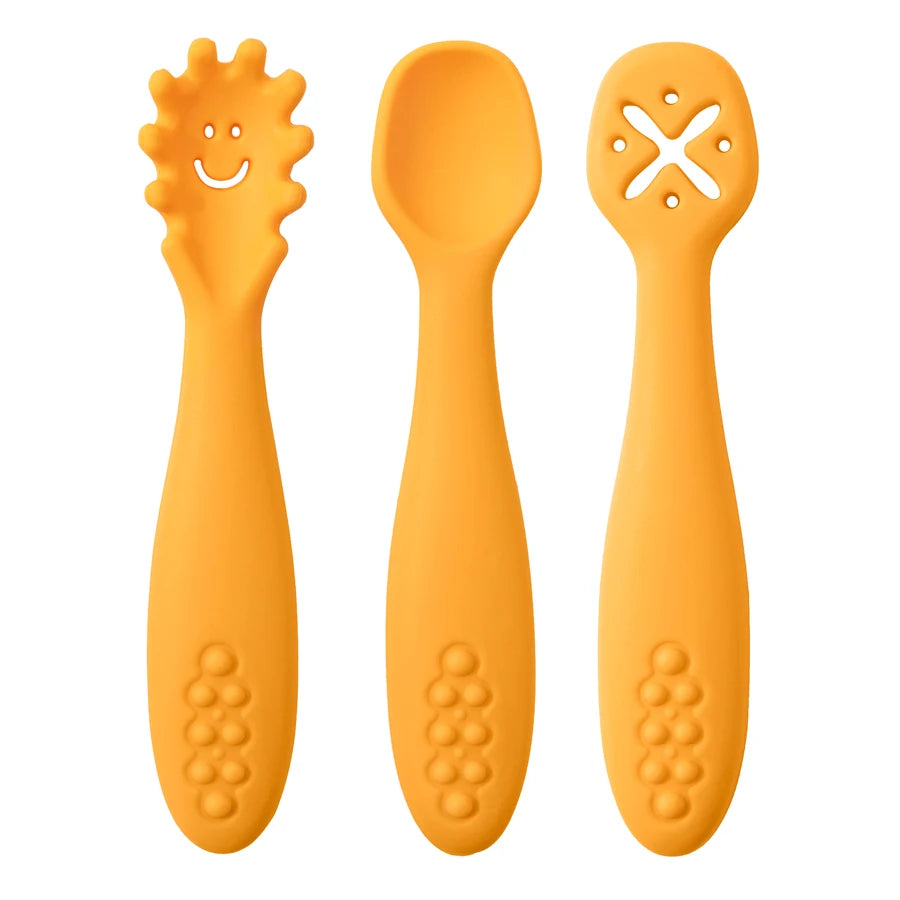 Set de 3 Cucharitas de Entrenamiento – Aprendizaje BLW