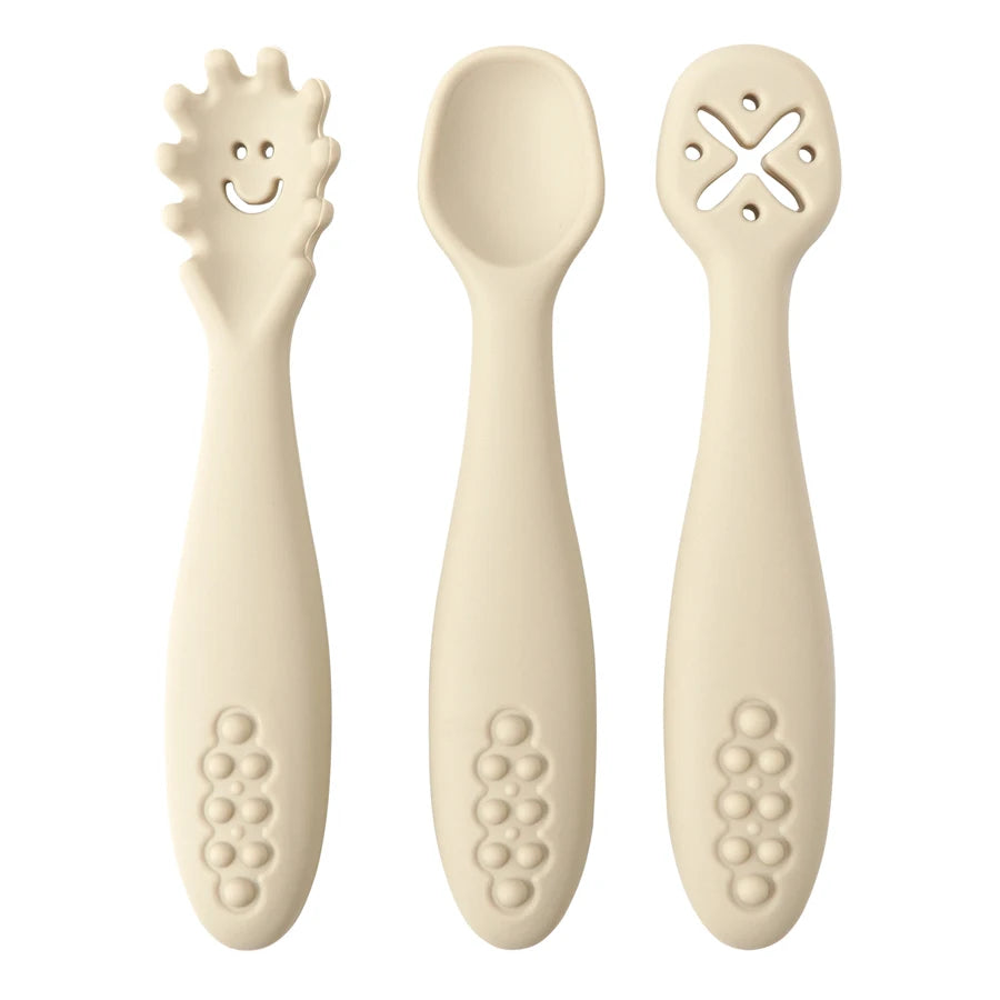 Set de 3 Cucharitas de Entrenamiento – Aprendizaje BLW