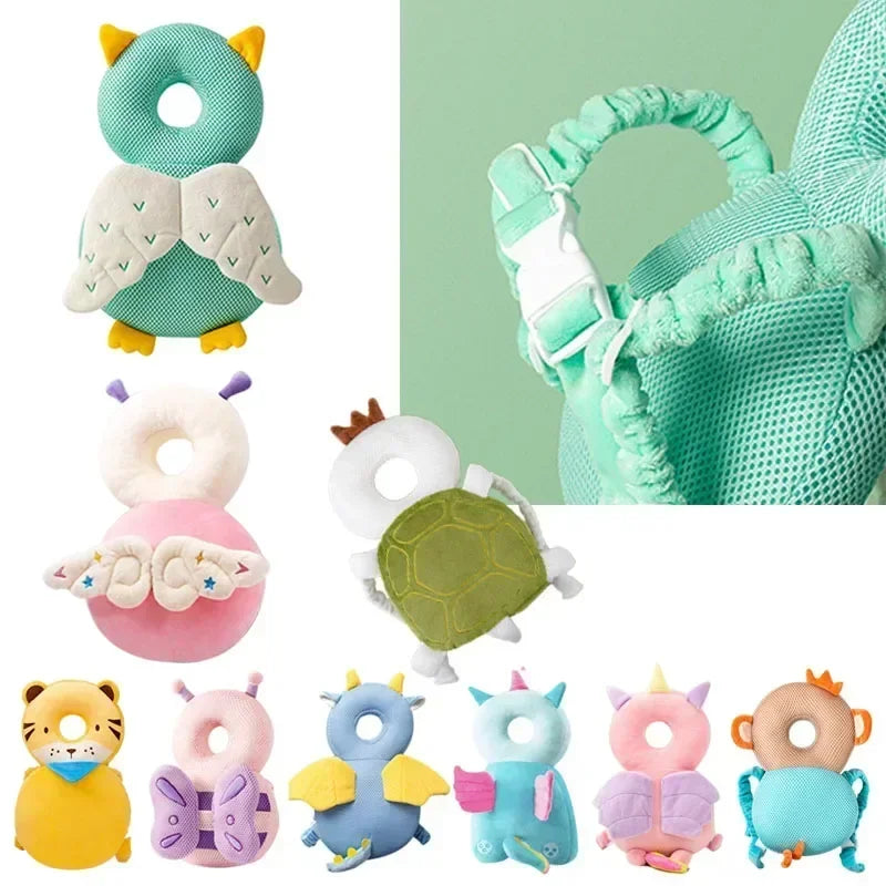 Protector de Cabeza para Bebé Anticaídas – Estilo Animalito (1 a 3 años)