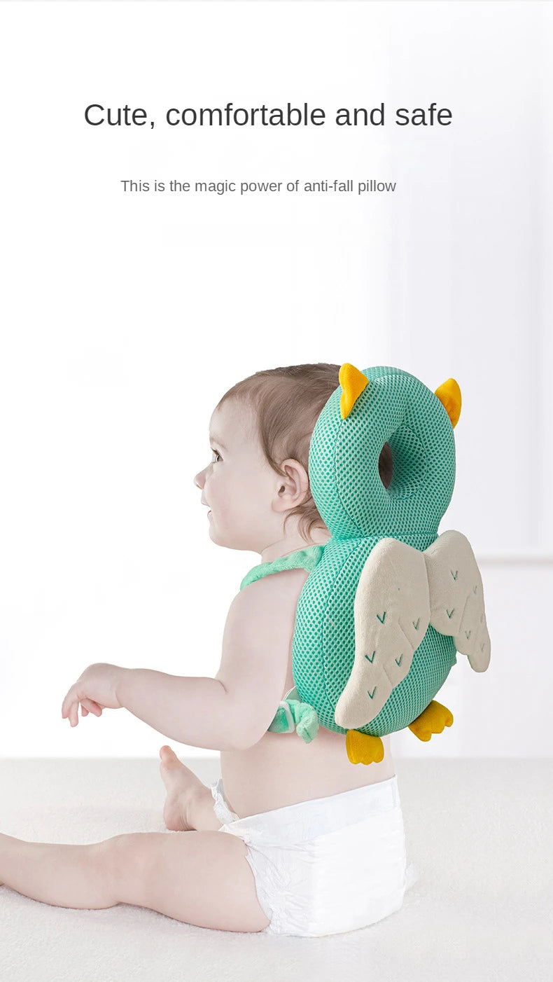 Protector de Cabeza para Bebé Anticaídas – Estilo Animalito (1 a 3 años)