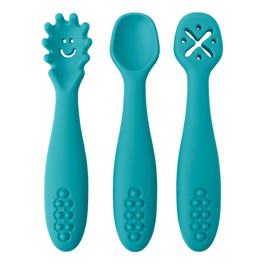 Set de 3 Cucharitas de Entrenamiento – Aprendizaje BLW