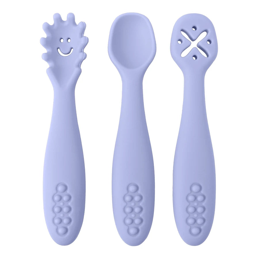 Set de 3 Cucharitas de Entrenamiento – Aprendizaje BLW