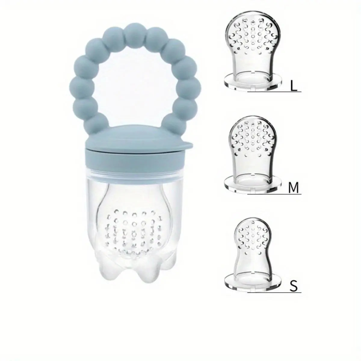 Chupones de Silicona para Alimentos BLW – Set de 3 unidades